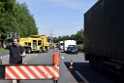 LKW in Boeschung A 3 Rich Frankfurt Hoehe Roesrath Lohmar P219